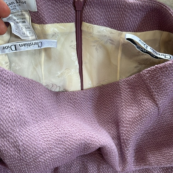 Christian Dior wool and silk skirt - Picture 11 of 12